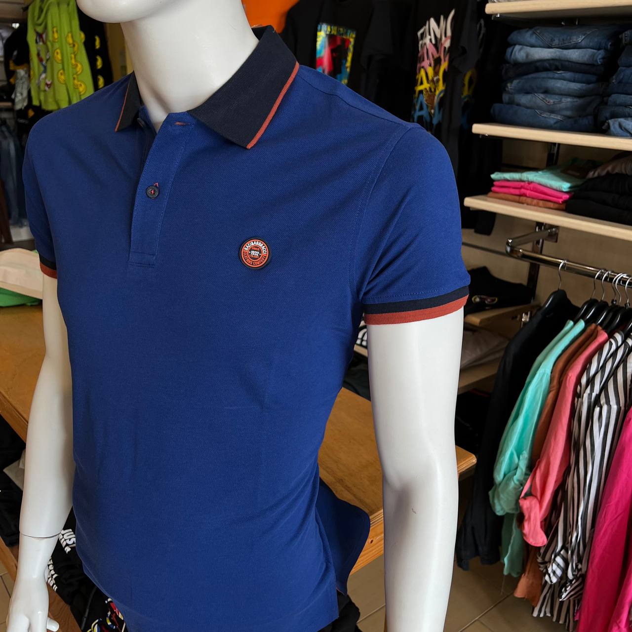 Polo manica corta baci & abbracci