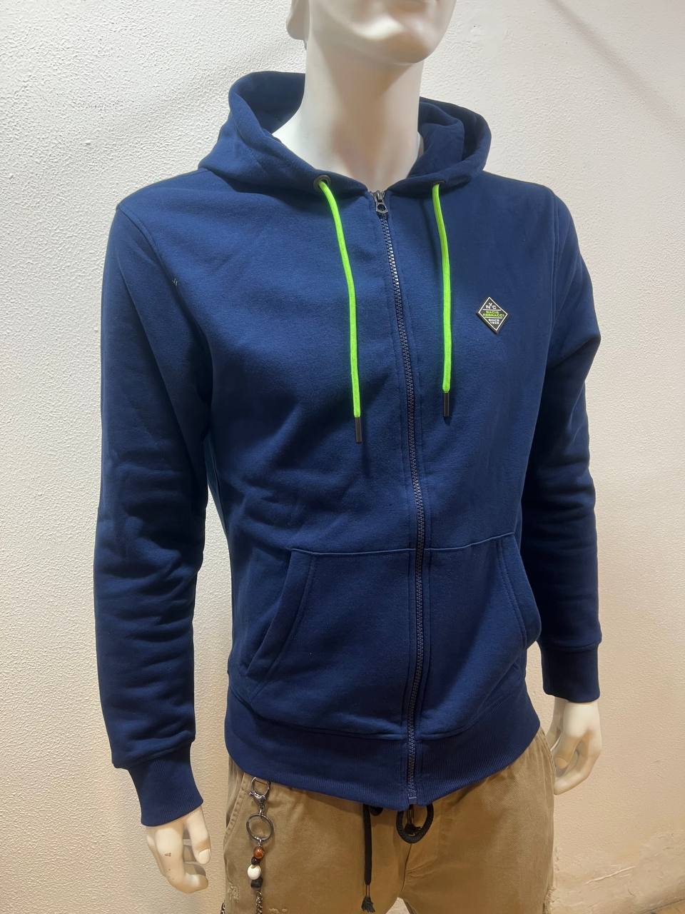 Felpa baci & abbracci colore blu