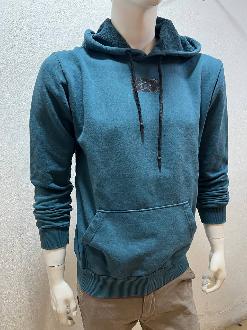 Felpa Petrol Green