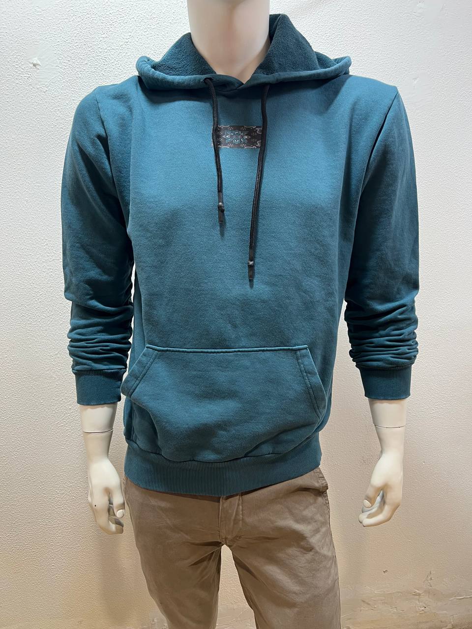 Felpa Petrol Green