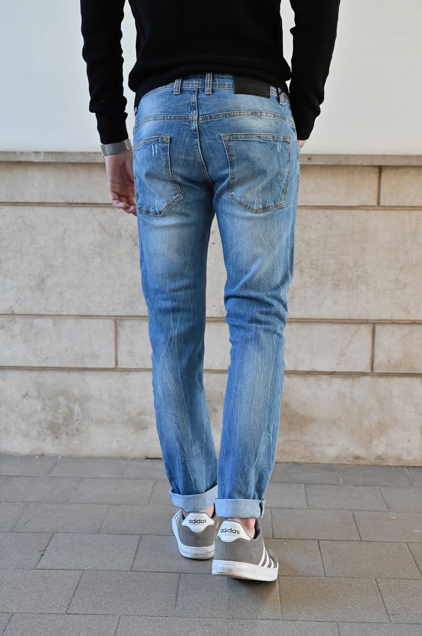 Jeans slim fit chiari