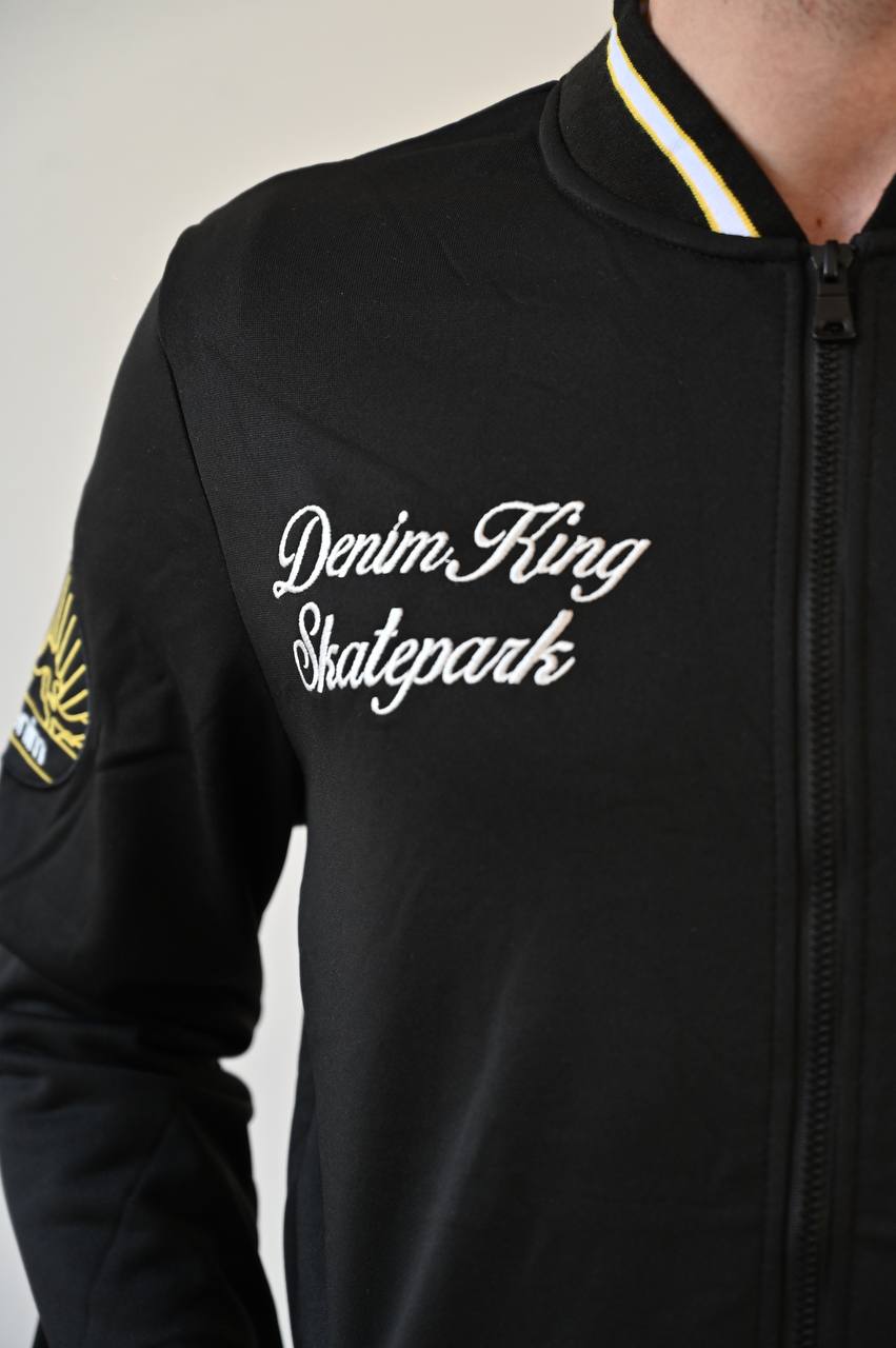 Felpa college americana black