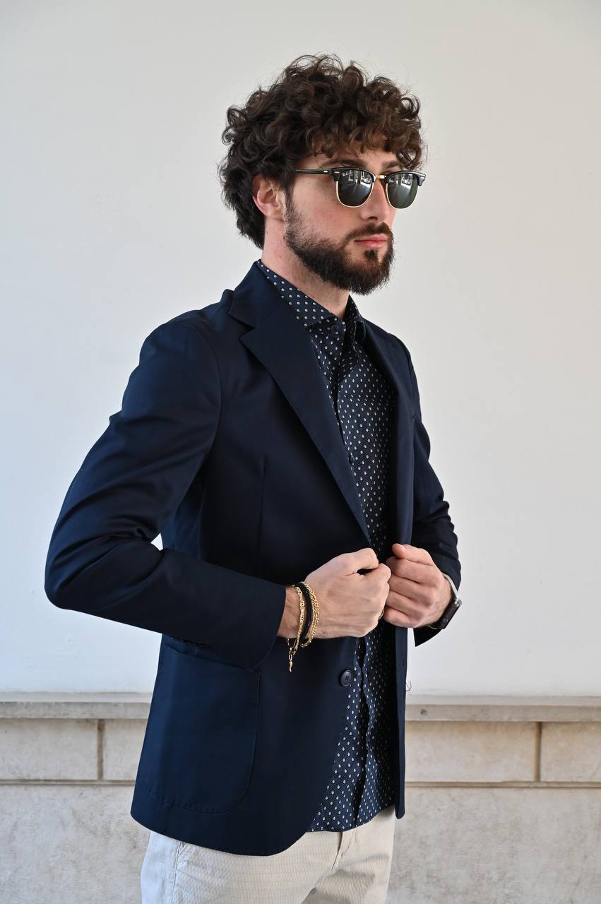 Giacca blu notte