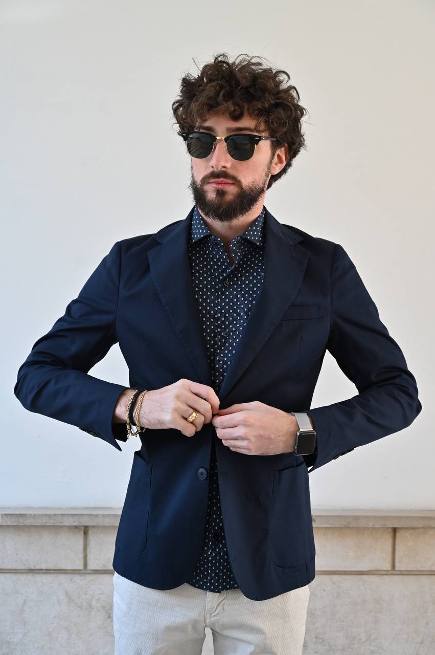 Giacca blu notte