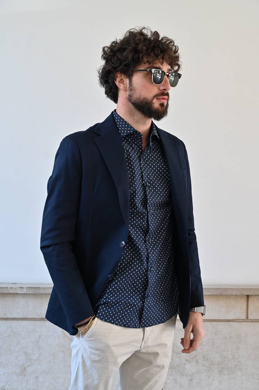 Giacca blu notte