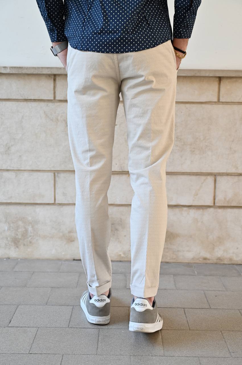 Pantalone color ghiaccio