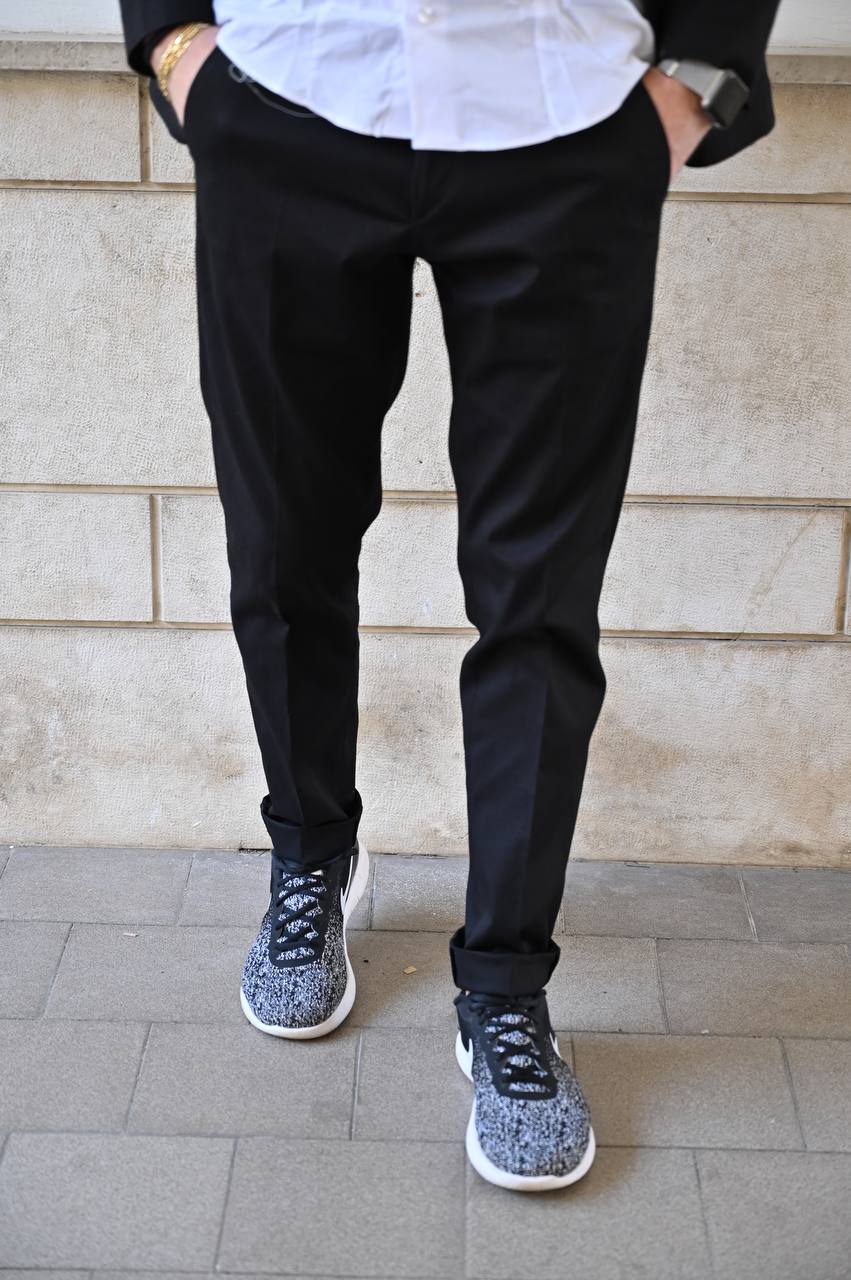 Pantalone elegante nero
