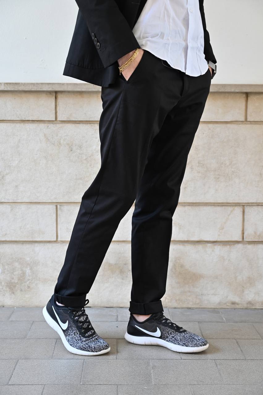 Pantalone elegante nero