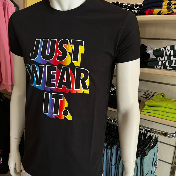 T-shirt manica corta nera