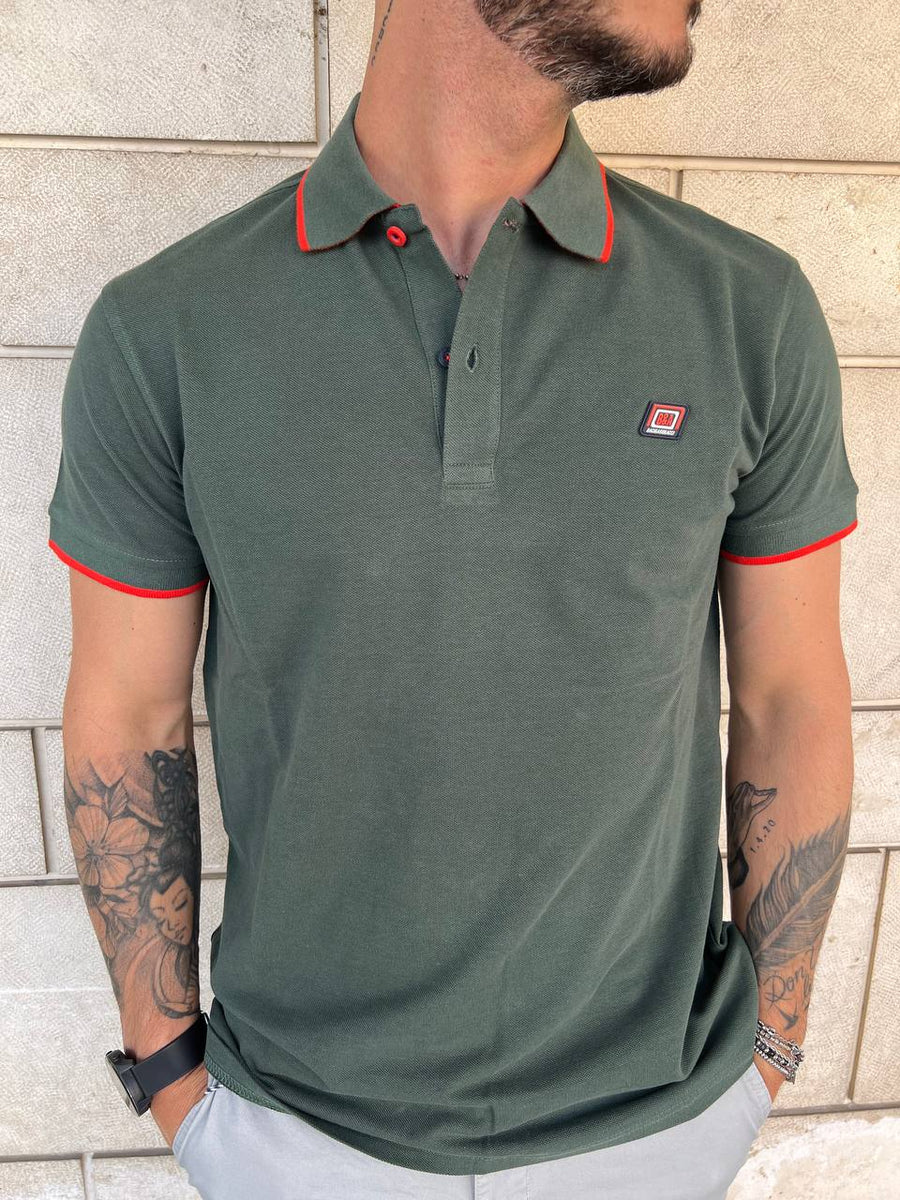 Polo manica corta baci & abbracci