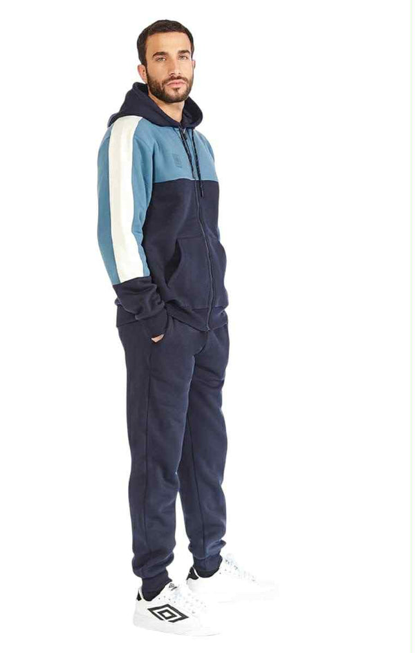 UMBRO - Tuta felpa uomo con zip
