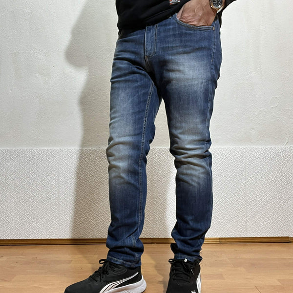 Pantaloni Uomo Jeans Cinque Tasche