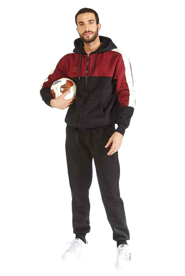 UMBRO - Tuta felpa uomo con zip