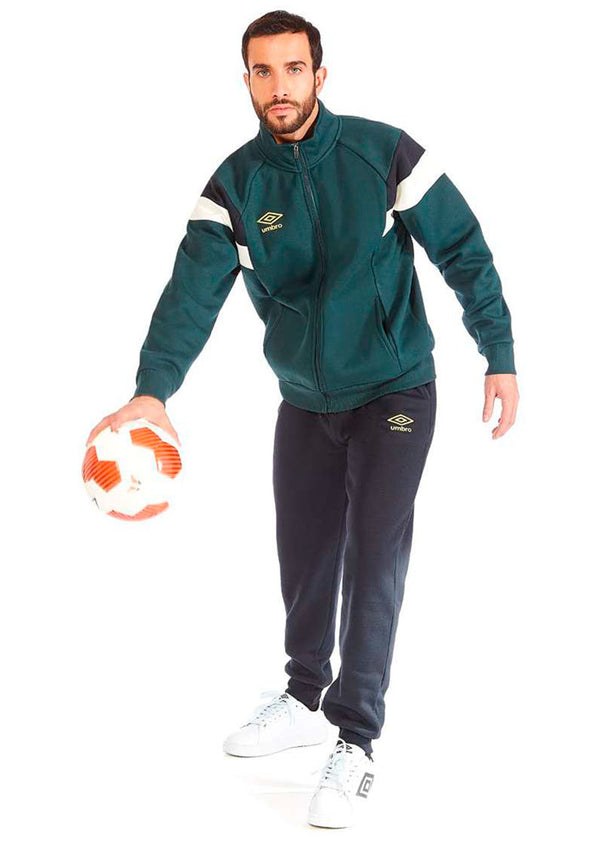 UMBRO - Tuta felpa uomo con zip