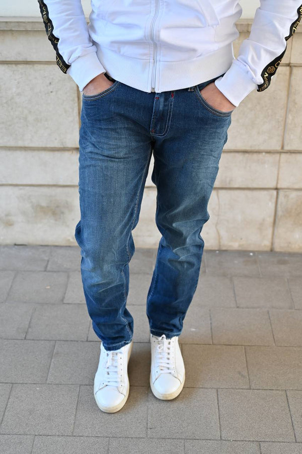 Jeans slim BLU navy