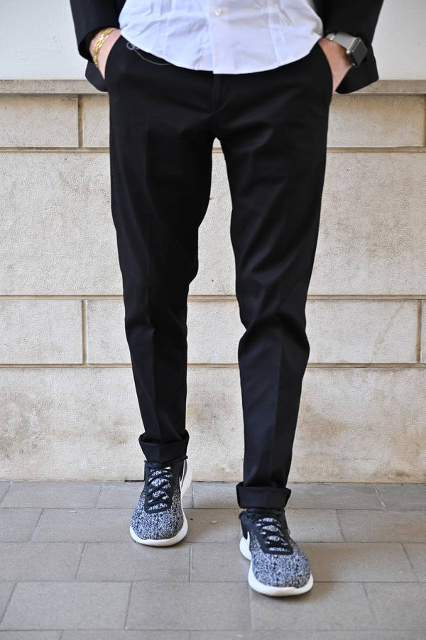 Pantalone elegante nero